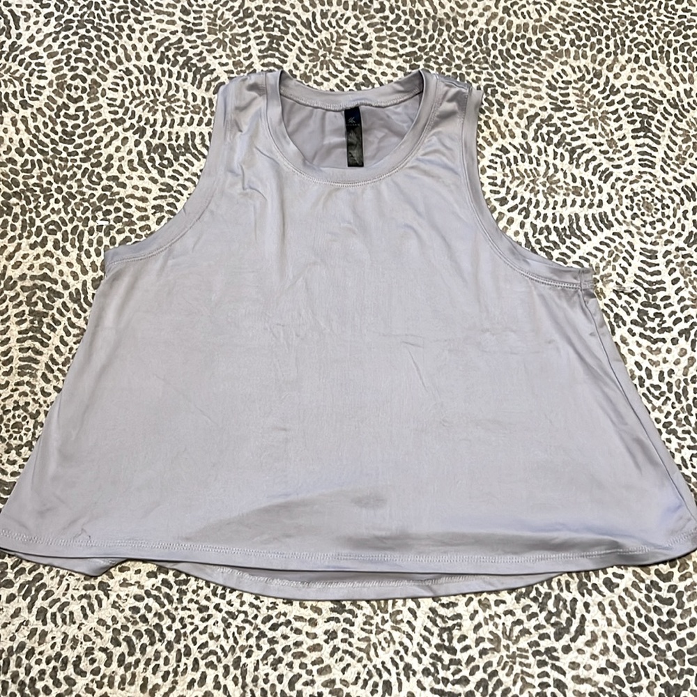 Light purple grey medium tank top